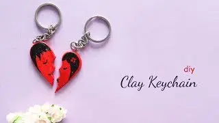 DIY Clay Keychain | Keychain ideas | Clay Art