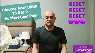 ageLOC RESET(Meta) Testimonial sharing: Glucose level drop, No more gout pain‼️😱#agelocreset #stww