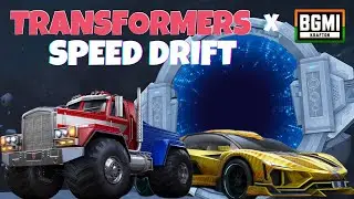 Transformers car spin | Speed drift | UC event | #bgmi (Battlegrounds Mobile India) #sixfoes