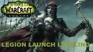 Legion Launch Day Hype!!  Boomkin Leveling - 1080@60fps