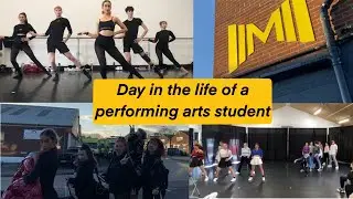 A DAY IN THE LIFE OF A PERFORMING ARTS STUDENT - masters performing arts college