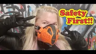 Klein Tools P100 Half-Mask Respirator Gas Mask Unboxing Show & Tell 😍🥰😎