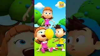 Balloon Pop Prank 🎈😂 | Funny Cartoon Short | Tom & Jerry Style Animation #funnyshorts