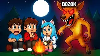 Ormanda 99 Gece'de GEYİK OLDUM... ROBLOX 99 NIGHTS IN FOREST 😱🌲RP