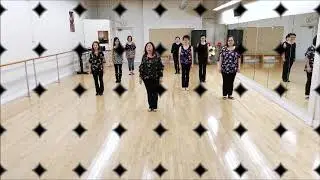 The Million Dollar House ~ Jose Miguel Belloque Vane & Roy Verdonk - Line Dance  (Dance & Walk Thru)