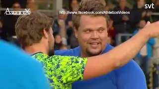 Daniel Stahl 4 throws over 70m in the same contest Varberg 2019