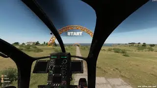 Heli Flight School Server | How To Complete The Orange Course | Arma Reforger