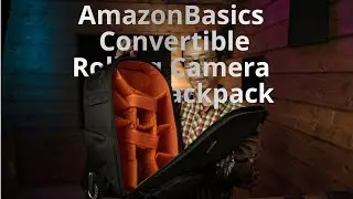 AmazonBasics Convertible Rolling Camera Backpack Review