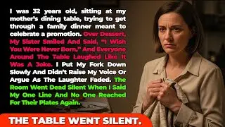 She Said It Over Dessert: 