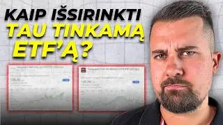 Nusprendei investuoti į ETF? | 10 kontrolinių klausimų prie&scaron; pirkimą!