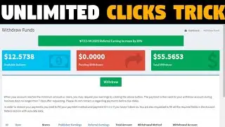URL Shortener Unlimited Trick | Link Shortener Unlimited Trick | URL Shortener Self Click Trick 2024