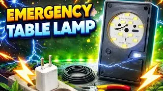 how to make table lamp using D7 model speaker casing in Bangla. #scraper #promaker222 