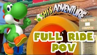 Yoshi&rsquo;s Adventure Full Ride POV | Super Nintendo World | Universal Epic Universe
