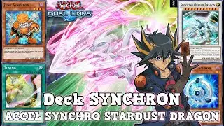 Deck SYNCHRON ACCEL SYNCHRO STARDUST DRAGON HA LLEGADO Nuevo Soporte | Yu-Gi-Oh! Duel Links