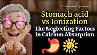 [Dr. Calcium Health Tips Episode 03] The Neglecting Factors in Calcium Absorption