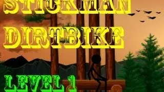 Stickman Dirtbike - AddictingGames - Turtle - (Level 1)