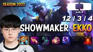DK Showmaker EKKO vs KATARINA Mid - Patch 13.24 KR Ranked
