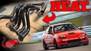 Honda Race Car: DIY Cerakote Custom Exhaust