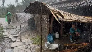 Best Life in A Himalayan Village Life During the Snow | Mountain Documentary Video Snowfall Time |