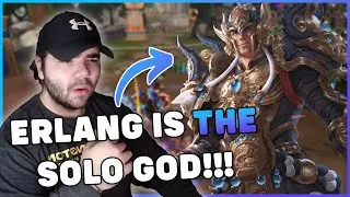 He is THE Solo God!! | Erlang Shen | SMITE Masters Solo Gameplay
