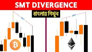 মার্কেটের মুভমেন্ট আগেই জানুন 😱 SMT Divergence Masterclass Bangla | SMT in Crypto Trading BTC & ETH