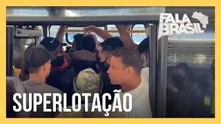 População protesta contra superlotação e más condições no sistema de ônibus do Rio
