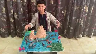 How to make a artificial volcano (diy)