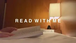 READ WITH ME | background noise, real time, 30min, reading asmr