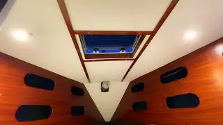 Installing Led Ceiling light on an old small sailboat | &Scaron;ket Ombre