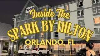 Внутри Spark by Hilton Orlando | Экскурсия по вестибюлю и номеру