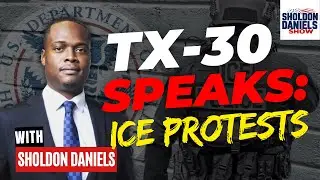 Sholdon Daniels Questions Dallas ICE Protesters
