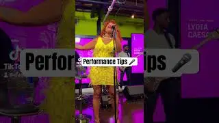 Live Performance Tips For Singers‼️ #rawvocals #singinglive