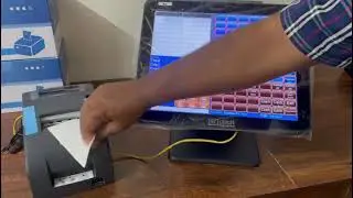 BillTouch. Touch screen POS system with Dot matrix printer.