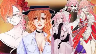 BSD react to FemChuuya as Yae Miko /Реакция БСД на ФемЧуя это Яэ Мико. НА ЗАКАЗ