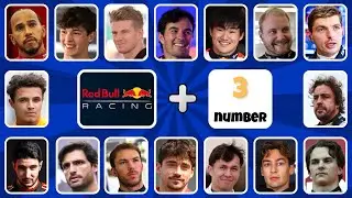Can You Guess The F1 Driver 🤔⁉️ By Song, Car Number & Team | Max, Hamilton, Norris