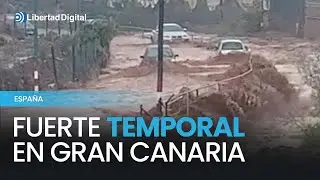 TEMPORAL | Fuertes lluvias asolan Gran Canaria