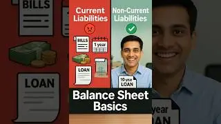 Balance Sheet Liabilities Explained: Current vs Non-Current | #account #finance #shorts #accounting