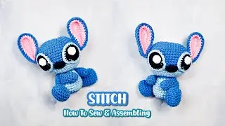 HOW TO SEW & ASSEMBLING CUTE BLUE ALIEN EXPERIMENT