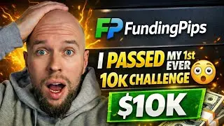 I Bought My FIRST FundingPips Challenge&hellip;& PASSED $10,000!