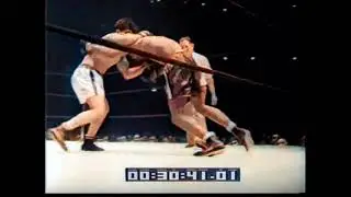 Jake LaMotta in the amateurs - 1939 colorized