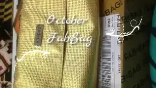 Fabbag october 2016| unboxing| fabbag