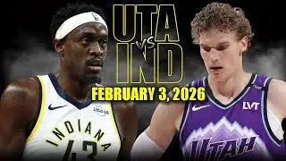 Utah Jazz vs Indiana Pacers Full Game Highlights &ndash; February 3, 2026 | NBA Season