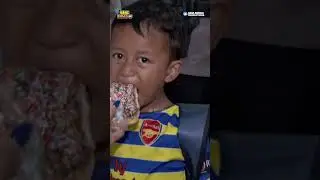 MPOK ALPA PERHATIAN POL! ANAK TARGET UANG KAGET DIKASIH ROTI #shortviral #uangkaget