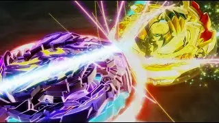 [AMV] DRUM SHOWS INCREDIBLE POWER AND DIABOLOS FACES FAFNIR! GOLD TURBO! | Beyblade Burst GT - Ep23