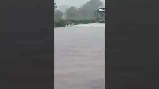 Navsari Mumbai NH(48) highway Close Flood near Chikhali