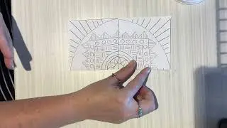 6th grade radial printmaking Part 2