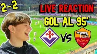 LA DECIDE LLORENTE AL 95ESIMO!!! VLOG FIORENTINA ROMA 2-2!!!