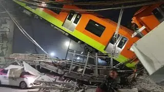 🚨ULTIMO MOMENTO 🚨- SE DERRUMBA metro olivos - Línea 12 - dorada | tlahuac-mixcoac