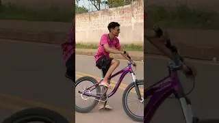 Raspei O Pedal DA BIKE COM BANCO ALTO