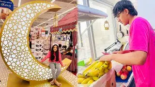 No Cooking 🌙- Perdasi Bhaiyun ki Iftari Kerwaye😍/Eid ki shopping/Dubai 🇦🇪 Sabzi Mandi Ka visit